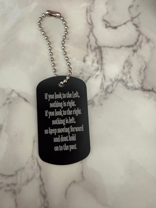 Inspirational Dog Tag Neckless