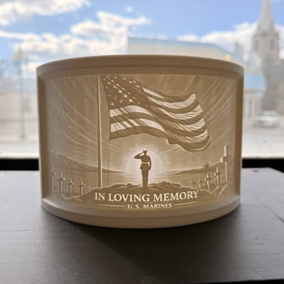 Military "In Memory" Lithographs
